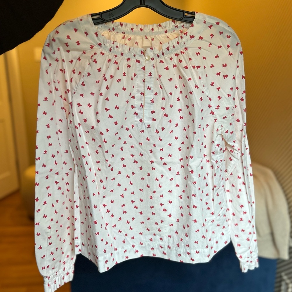 Rebecca Taylor La Vie, cotton blouse.